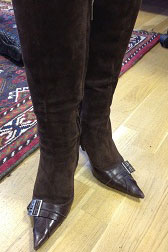 Dior Brown Long Boots